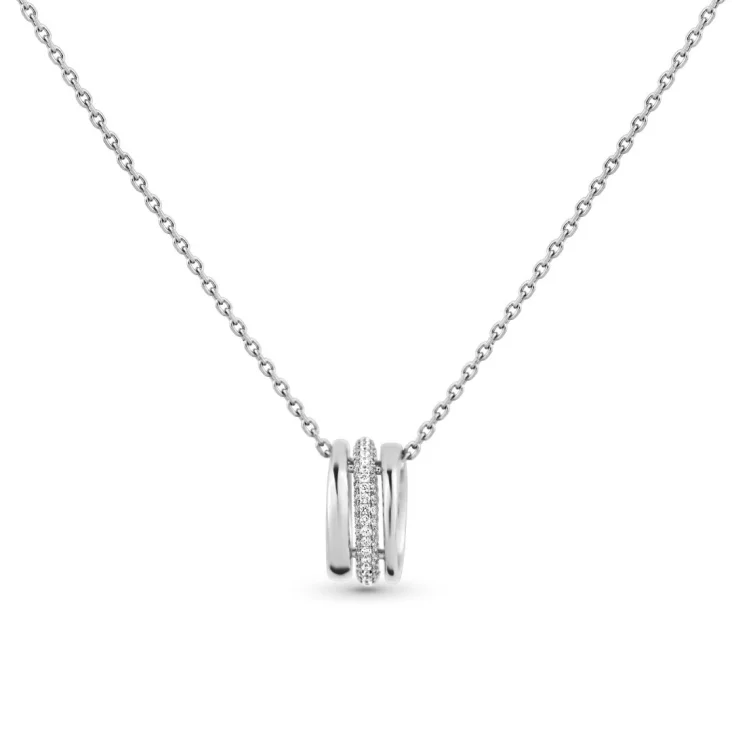 Pendentif Ring Excellence Argent 925 Rh