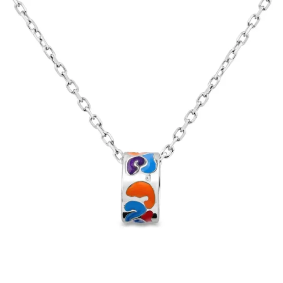 Pendentif Anneau Excellence Argent 925 Rhodié