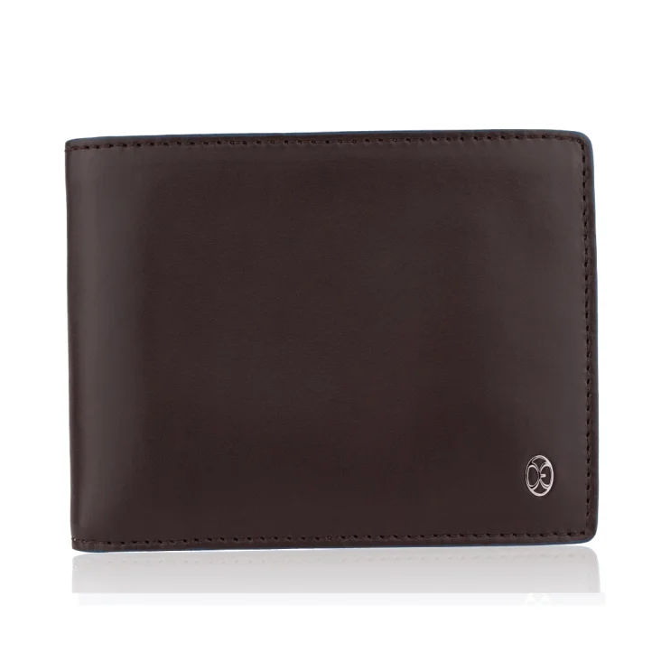 PorteFeuille Excellence Cuir veritable Italie Marron