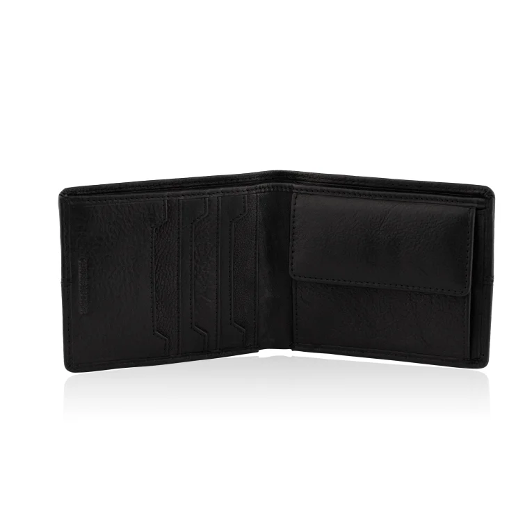 PorteFeuille Excellence Cuir veritable Italie Noir 2
