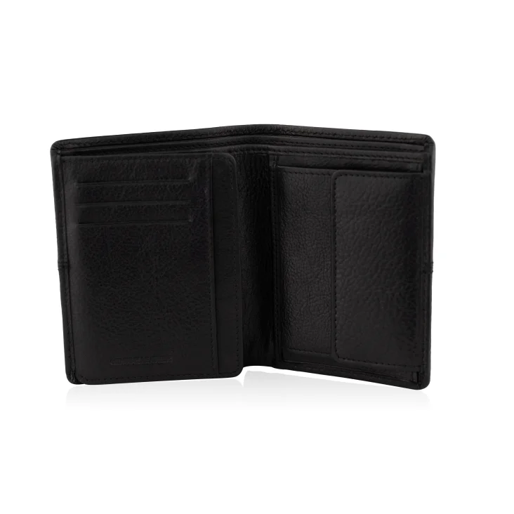 PorteFeuille Excellence Cuir veritable Italie Noir 2