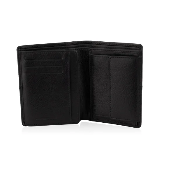 PorteFeuille Excellence Cuir veritable Italie Noir