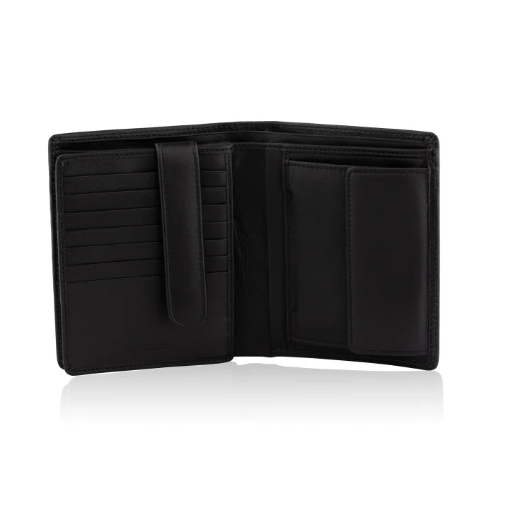 PorteFeuille Excellence Cuir veritable Italie Noir 2