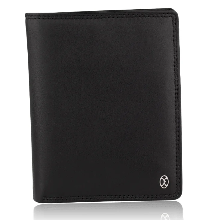 PorteFeuille Excellence Cuir veritable Italie Noir