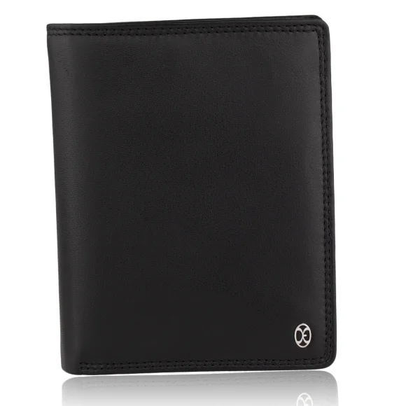 PorteFeuille Excellence Cuir veritable Italie Noir