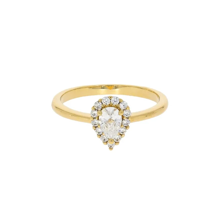 Bague poire