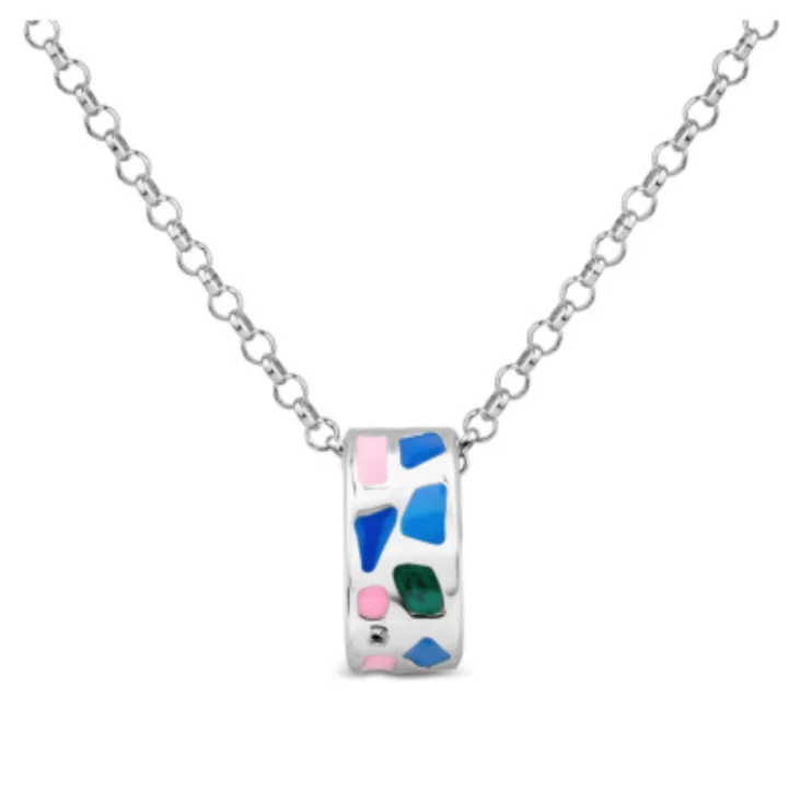 Pendentif Anneau Excellence Argent 925 Rhodié