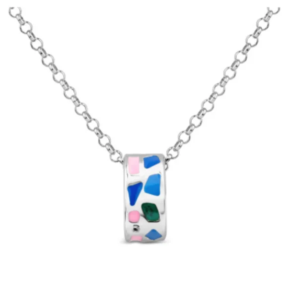 Pendentif Anneau Excellence Argent 925 Rhodié