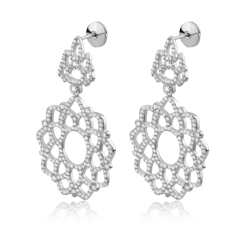 Boucles d'oreilles Excellence Argent... Boucles d'oreilles Excellence Argent...