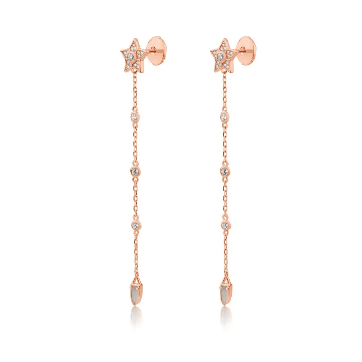 Boucles d'Oreilles étoile Excellence en Argent 925 R.Gold... 2