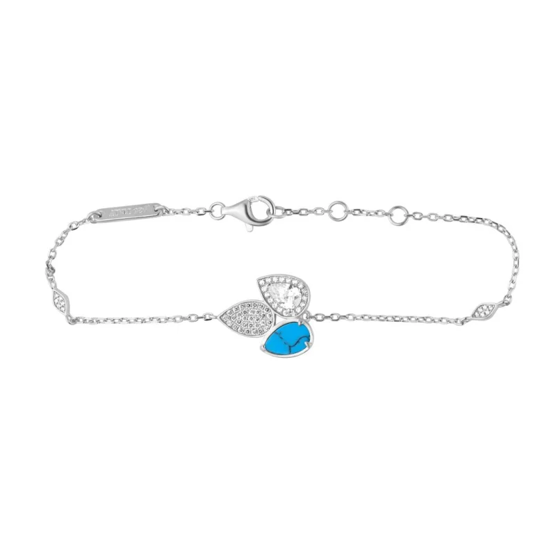 Gourmette Tulipe Excellence Argent...