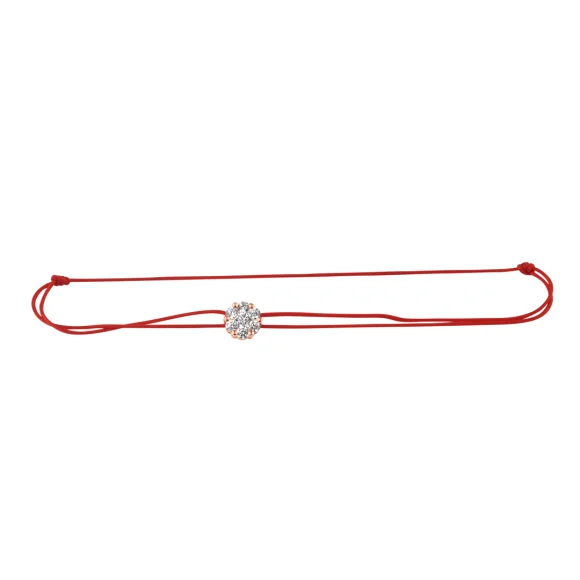 Pendentif marguerite Argent 925 R.Gold