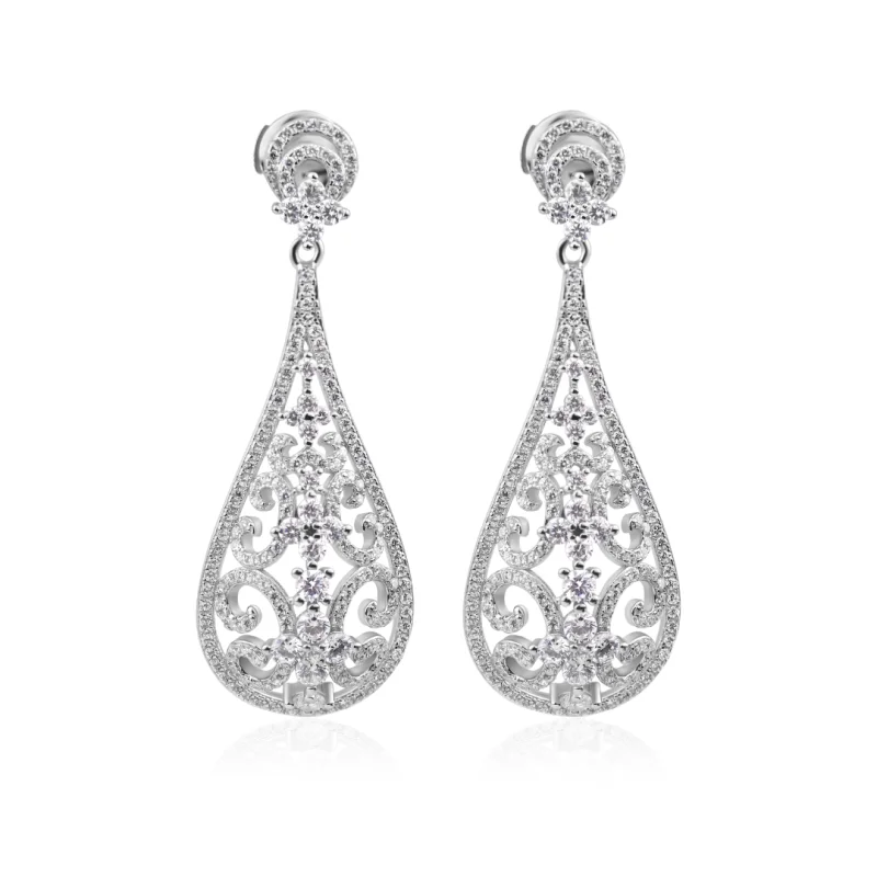 Boucles d'oreilles pendantes Excellence