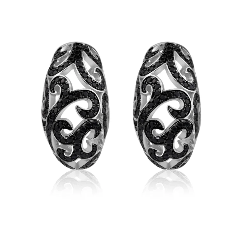 Créoles filigrane en Argent