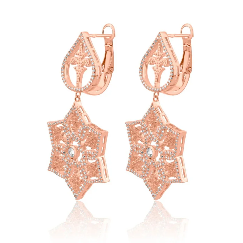 Boucles d'oreilles en Argent 925...