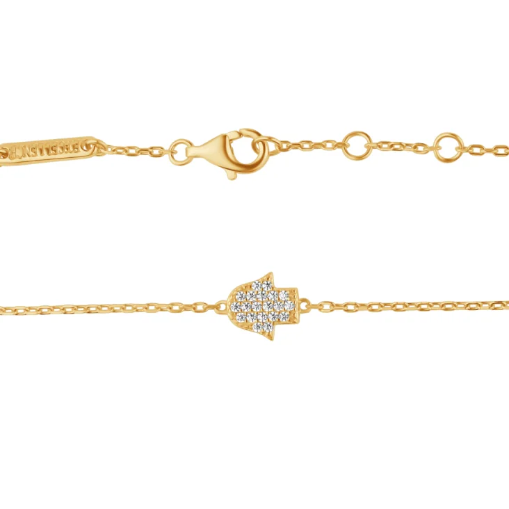 Gourmette Khmissa Excellence Plaqué Or 18K 3Mic 2