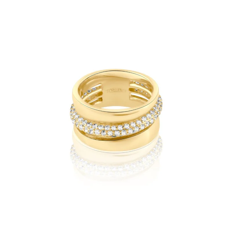bague excellence plaqué or bague excellence plaqué or