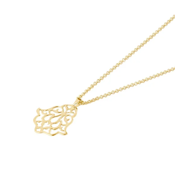 Pendentif Main Excellence Plaqué Or 18K 3Mic