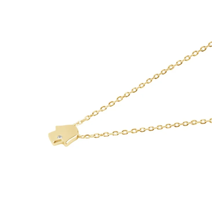 Collier khmissa Excellence Plaqué Or 18K 3Mic 2