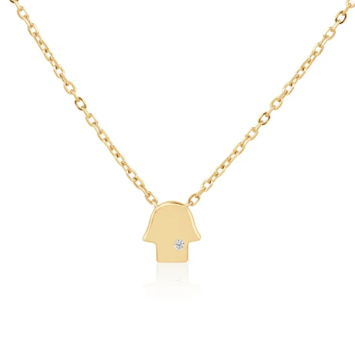 Collier khmissa Excellence Plaqué Or 18K 3Mic