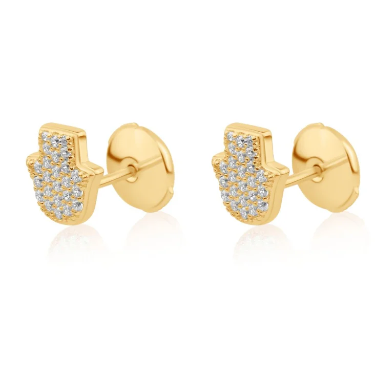 Puces d'oreilles Plaqué Or 2