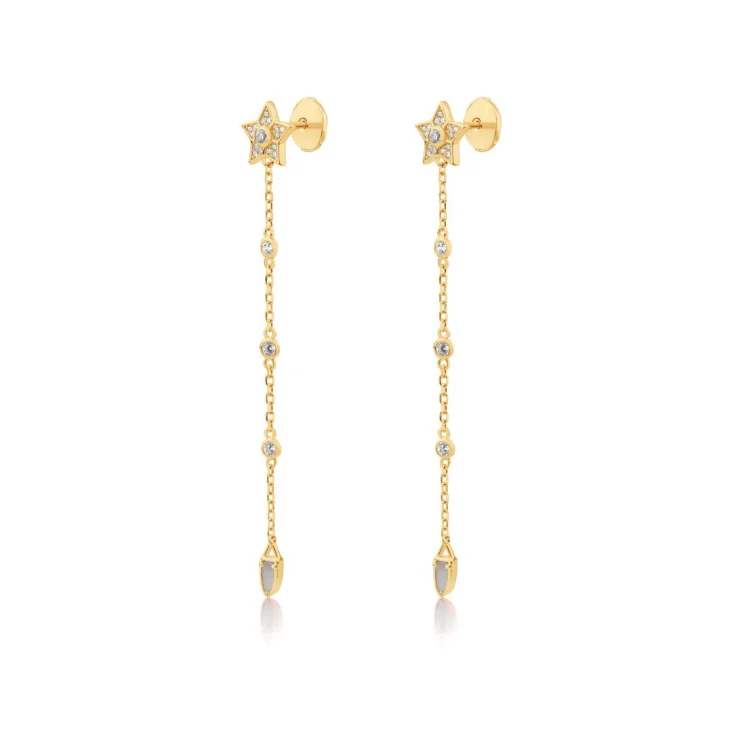 Boucles d'oreilles étoile 2