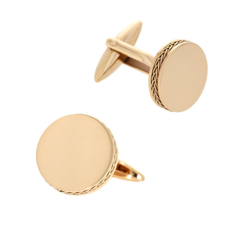 boutons de manchettes Excellence Acier 316L
