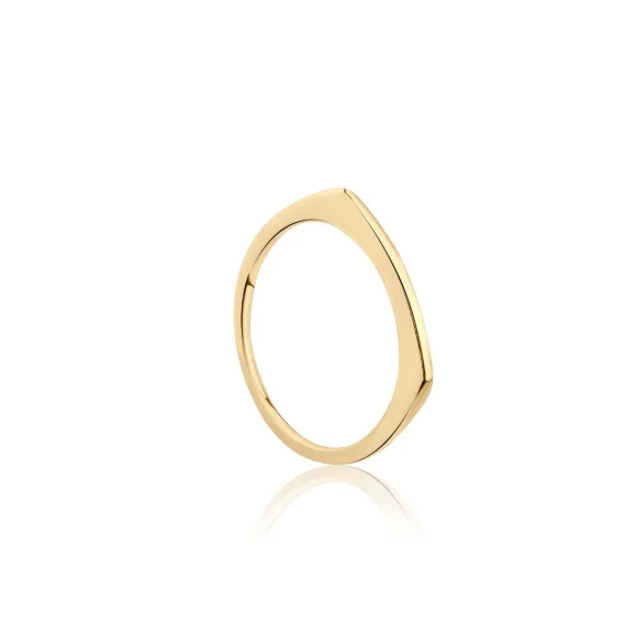 Bague Excellence Plaqué Or 18K 3Mic