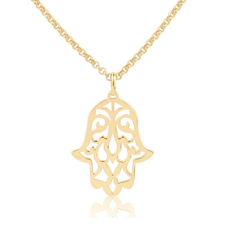 Pendentif Main Excellence Plaqué Or 18K 3Mic