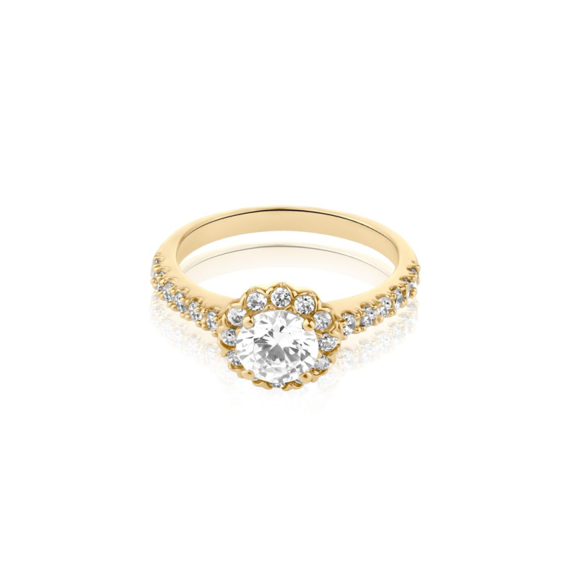 Margueritte Excellence Plaqué Or 18K 3Mic