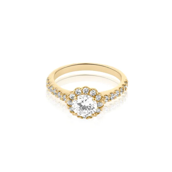 Margueritte Excellence Plaqué Or 18K 3Mic