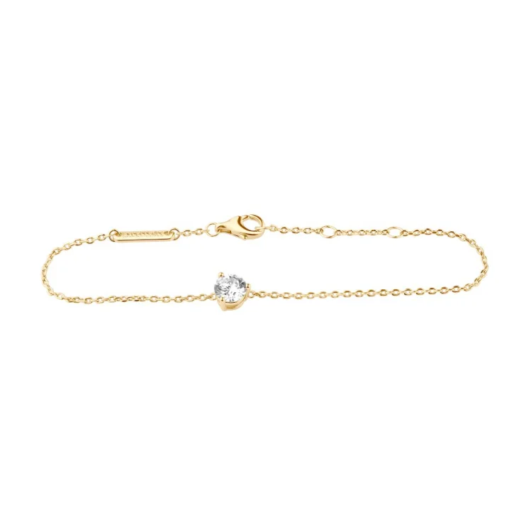 Gourmette margueritte Excellence Plaqué Or 18K 3Mic 2