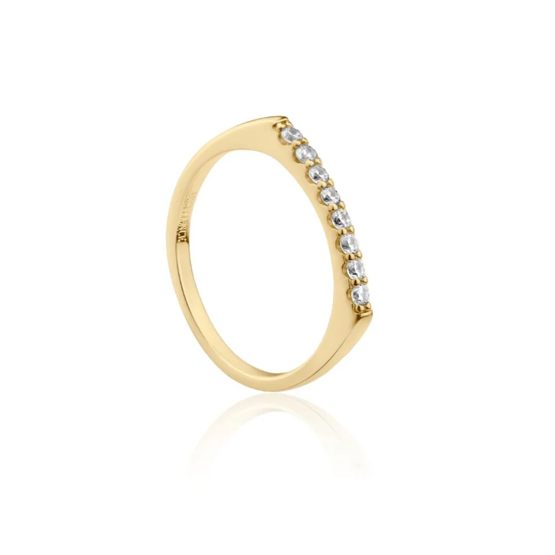Bague Excellence Plaqué Or 18K 3Mic Bague Excellence Plaqué Or 18K 3Mic
