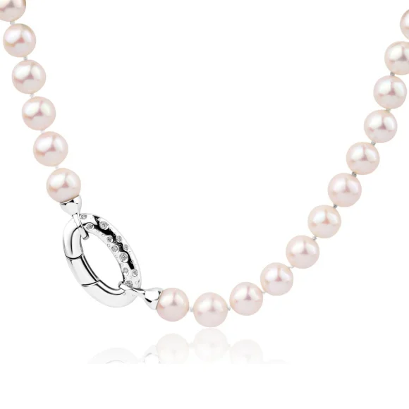Fermoir Excellence Or gris 750/1000 & Diamants