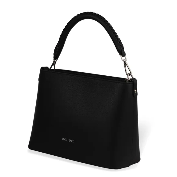 Sac Excellence cuir véritable Italie noir