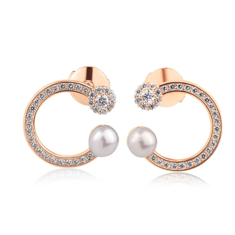 Boucles d'oreilles Excellence Argent...