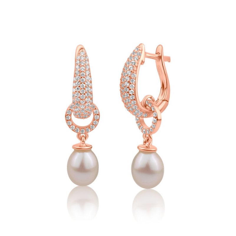 Créoles Excellence Argent 925 R.Gold & FWP