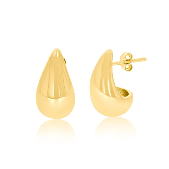 Créoles Excellence Plaqué Or 18K 3Mic