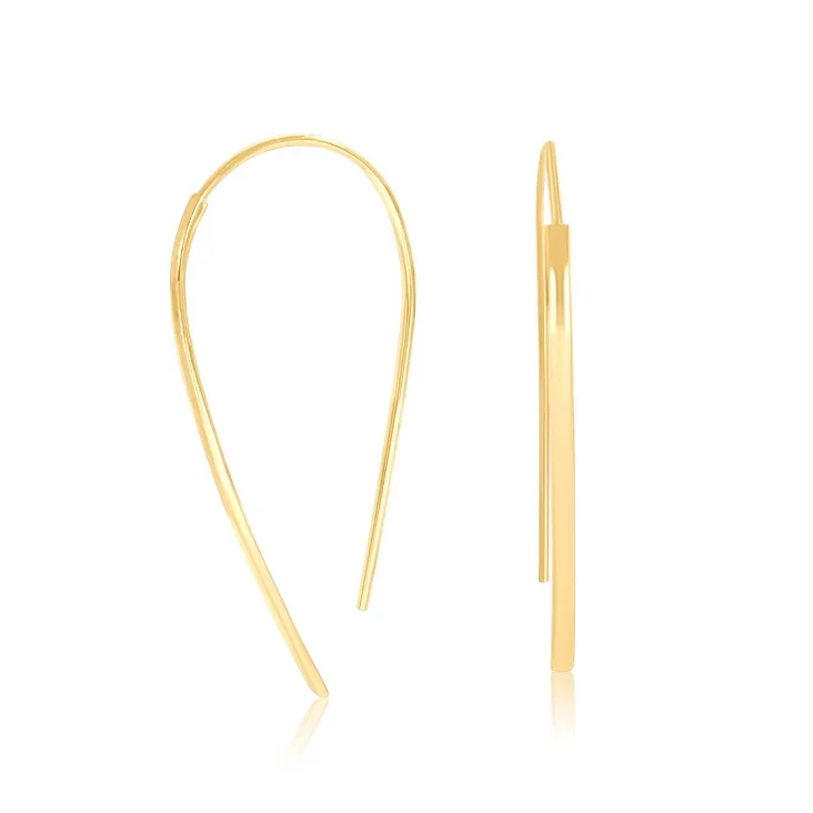 Créoles Excellence Plaqué Or 18K 3Mic