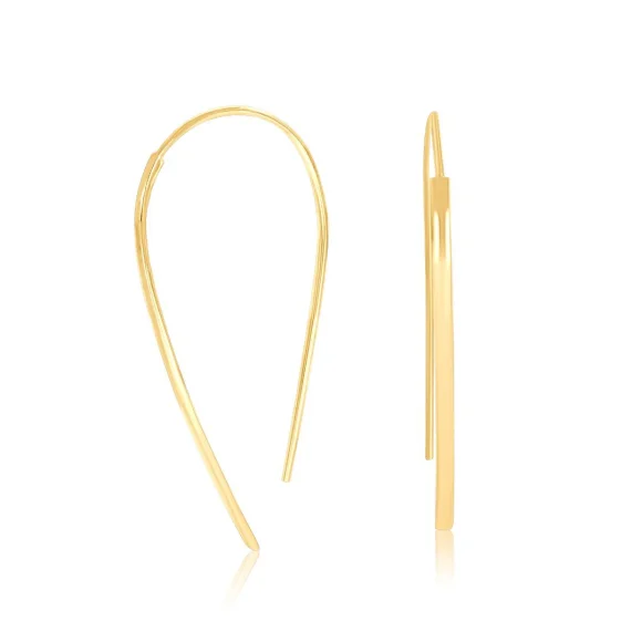 Créoles Excellence Plaqué Or 18K 3Mic