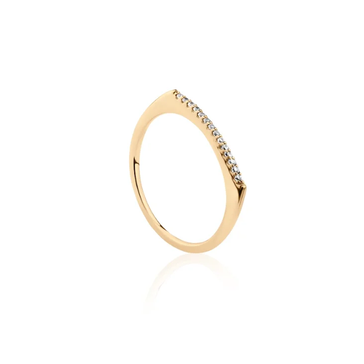 Bague Excellence Plaqué Or 18K 3Mic 2