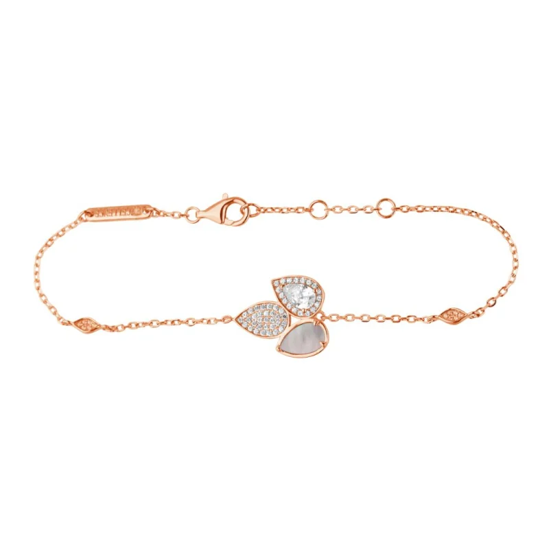 Gourmette Tulipe Excellence Argent...