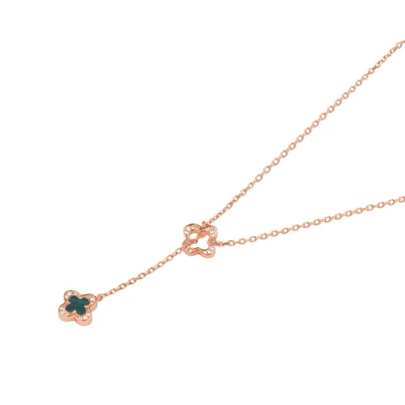 Collier Argent Rose Gold