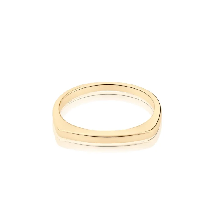 Bague Excellence Plaqué Or 18K 3Mic