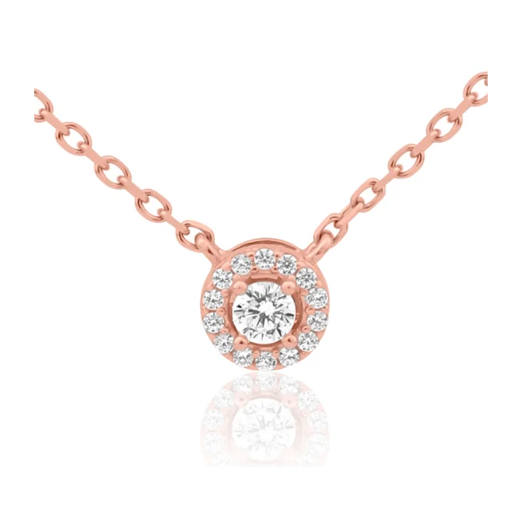 Collier Excellence Argent 925 R.Gold 2