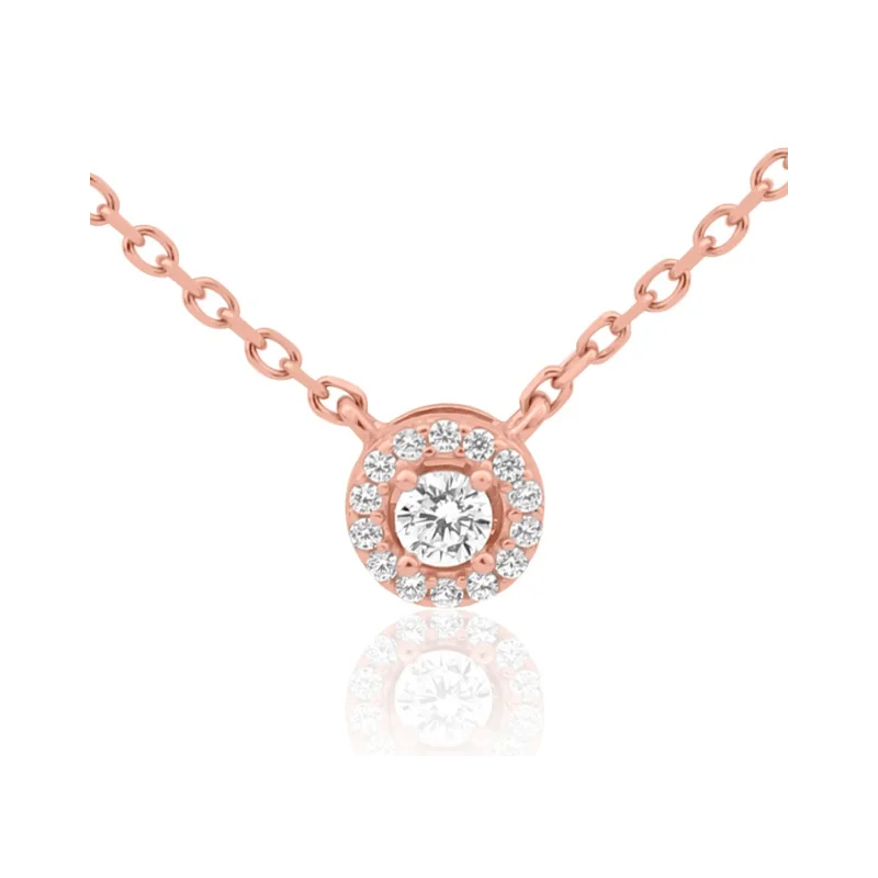 Collier Excellence Argent 925 R.Gold Collier Excellence Argent 925 R.Gold