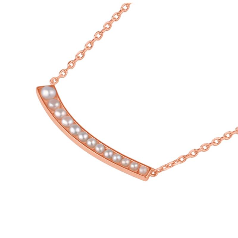 Collier Excellence Argent 925 Rh & FWP
