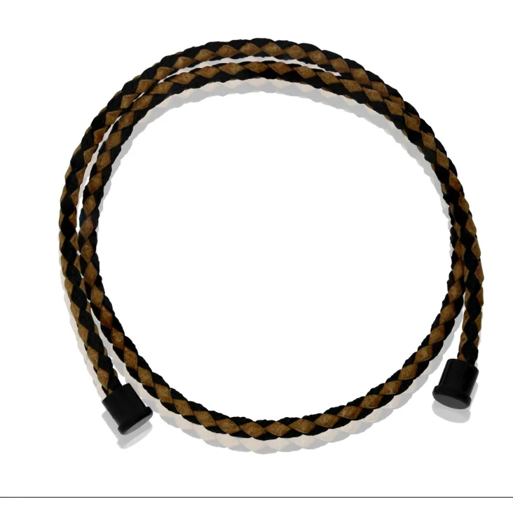 Cuir marron C 3mm DB Excellence Caméléon Acier 316L W