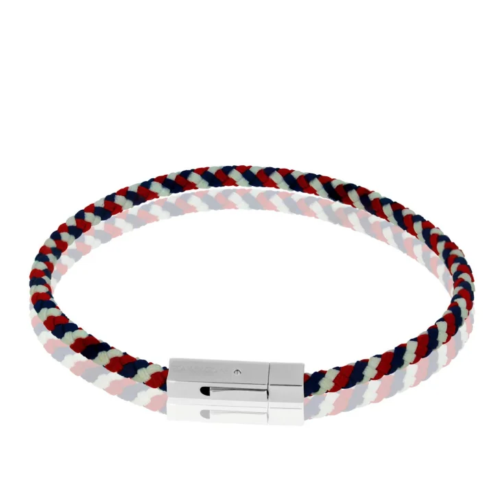 Bracelet Excellence Cuir Tressé & Acier 316L
