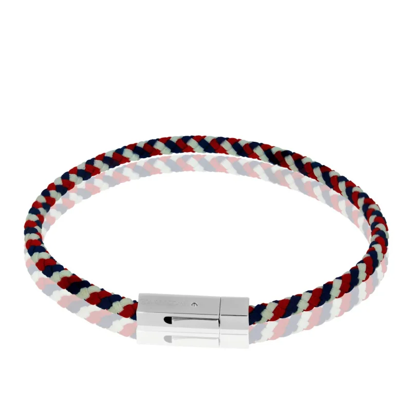 Bracelet Excellence Cuir Tressé & Acier 316L Bracelet Excellence Cuir Tressé & Acier 316L